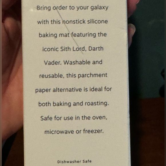 W&P Star Wars Darth Vader Baking Mat - New in Box - Picture 3 of 6